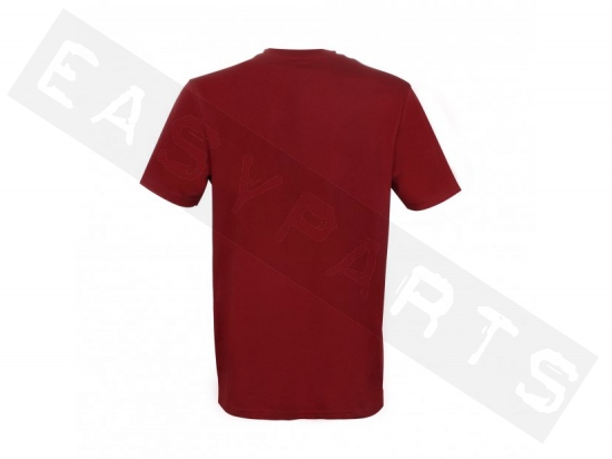 Piaggio T-Shirt VESPA Graphic Rood Heren